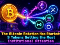 The Altcoin Rotation Has Started: 5 Tokens Getting the Most Institutional Attention