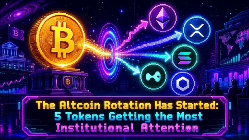The Altcoin Rotation Has Started: 5 Tokens Getting the Most Institutional Attention
