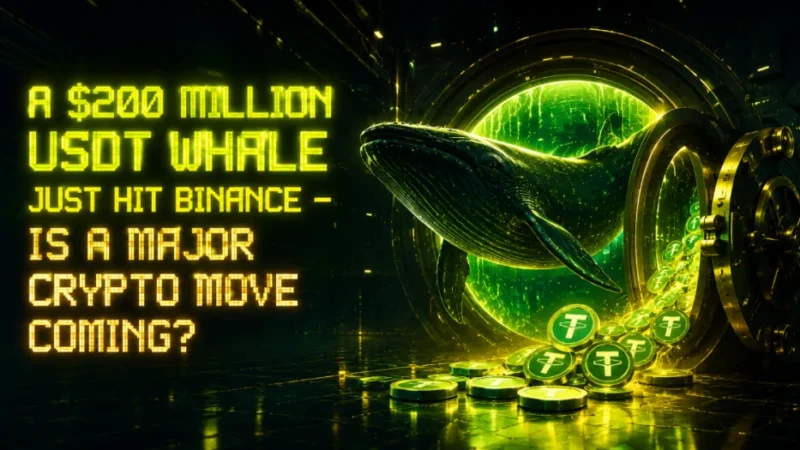 A $200 Million USDT Whale Just Hit Binance — Is a Major Crypto Move Coming?