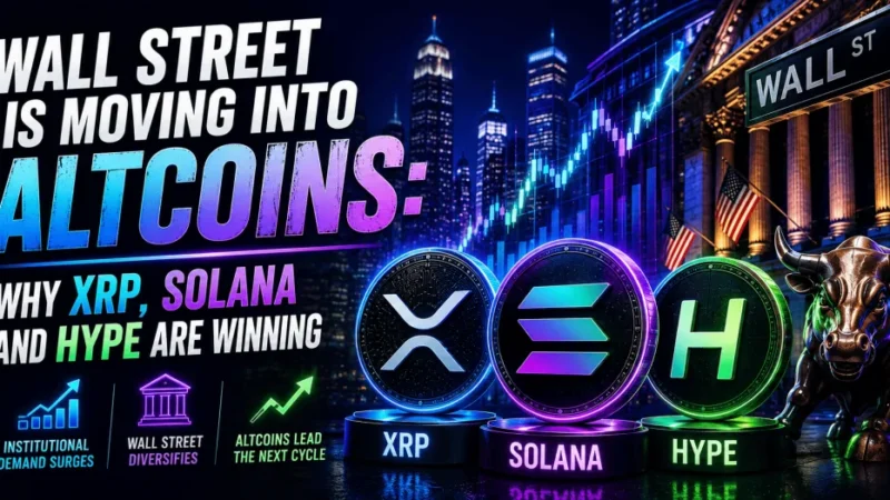 Wall Street Is Moving Into Altcoins: Why XRP, Solana and HYPE Are Winning