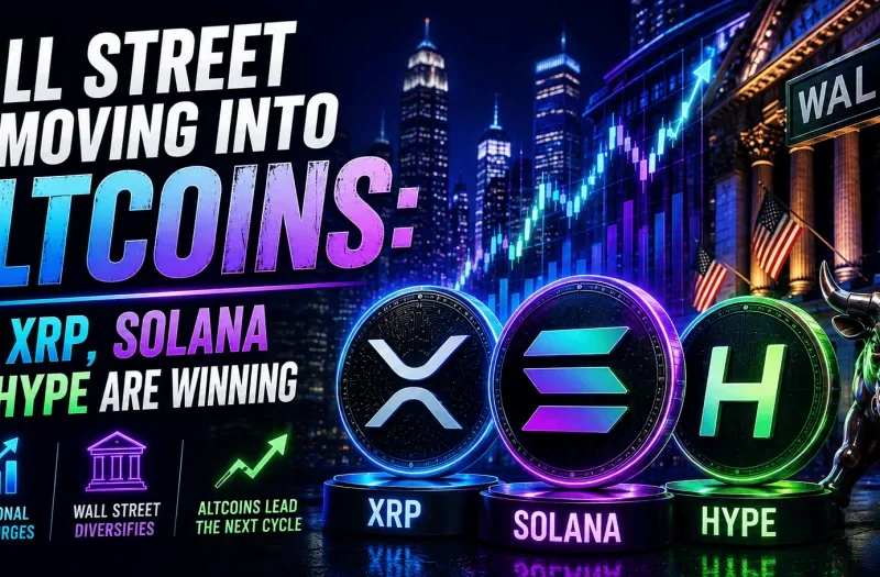 Wall Street Is Moving Into Altcoins: Why XRP, Solana and HYPE Are Winning
