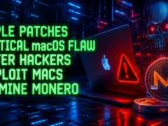 Apple Patches Critical macOS Flaw After Hackers Exploit Macs to Mine Monero