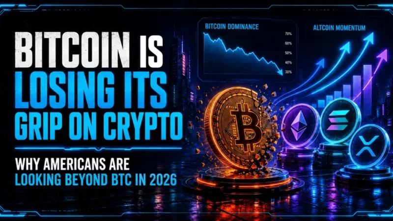 Bitcoin Is Losing Its Grip on Crypto: Why Americans Are Looking Beyond BTC in 2026