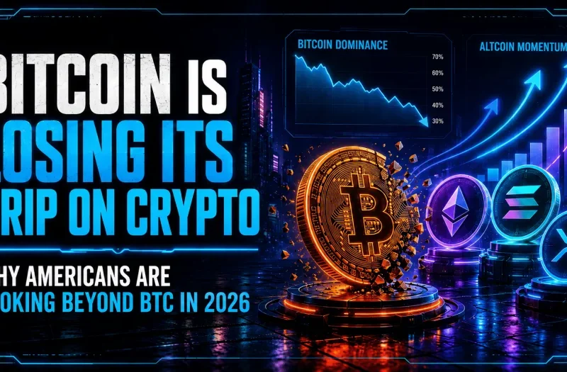 Bitcoin Is Losing Its Grip on Crypto: Why Americans Are Looking Beyond BTC in 2026