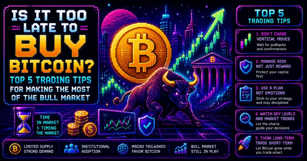 Is It Too Late to Buy Bitcoin? Top 5 Trading Tips for Making the Most of the Bull Market