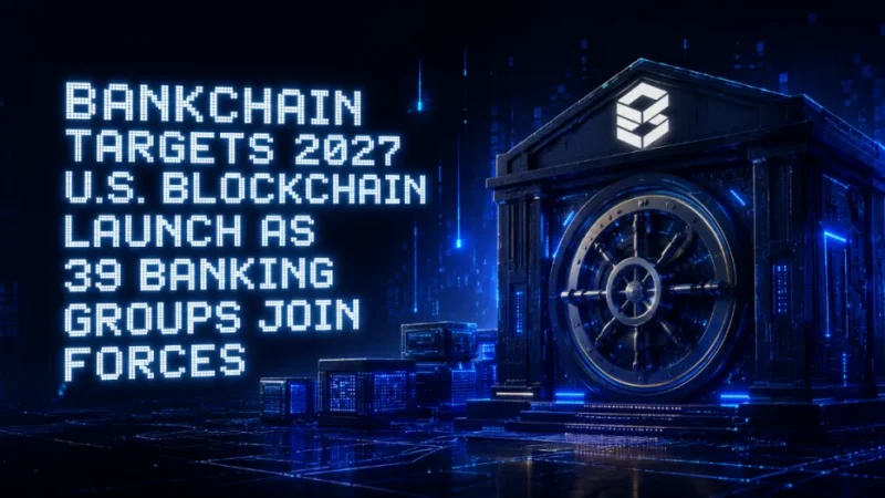 BankChain Targets 2027 U.S. Blockchain Launch as 39 Banking Groups Join Forces