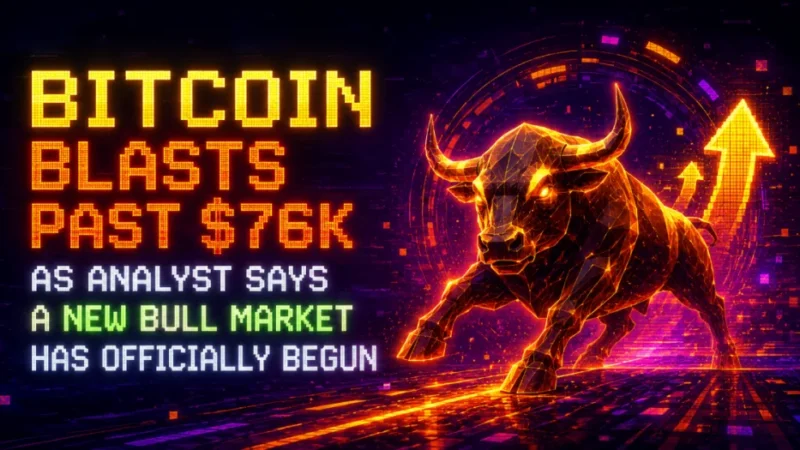 Bitcoin Blasts Past $79K as Analyst Says a New Bull Market Has Officially Begun