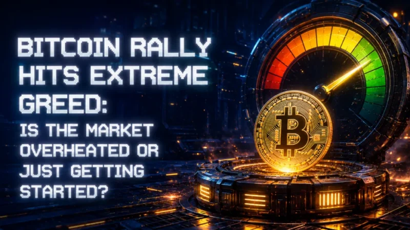 Bitcoin Rally Hits Extreme Greed: Is the Market Overheated or Just Getting Started?