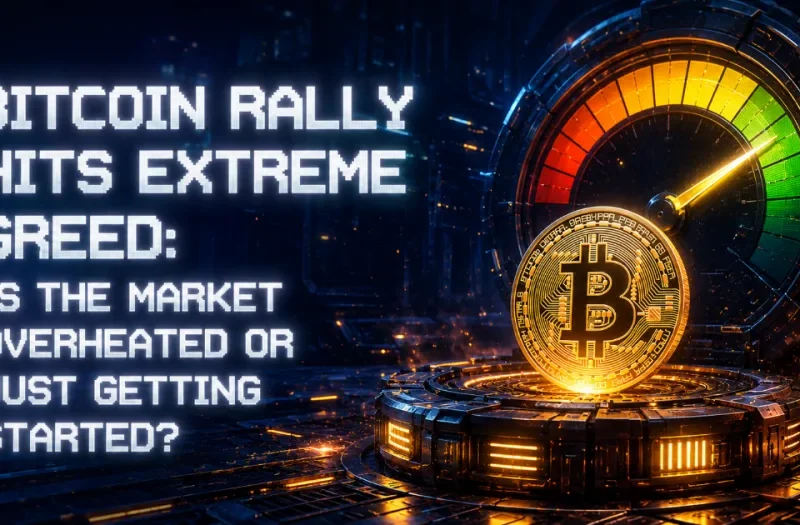Bitcoin Rally Hits Extreme Greed: Is the Market Overheated or Just Getting Started?