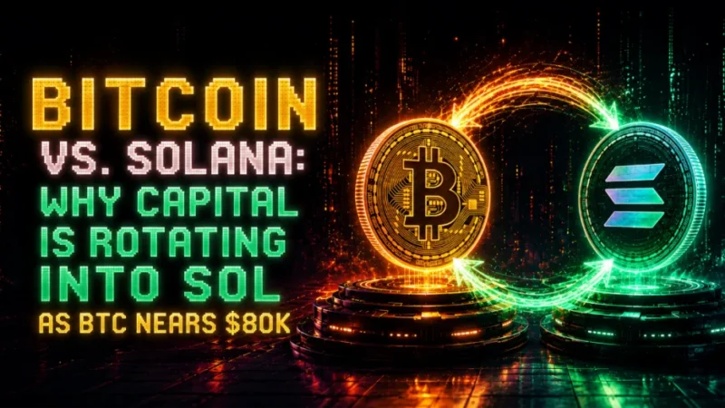 Bitcoin vs. Solana: Why Capital Is Rotating Into SOL as BTC Nears $80K