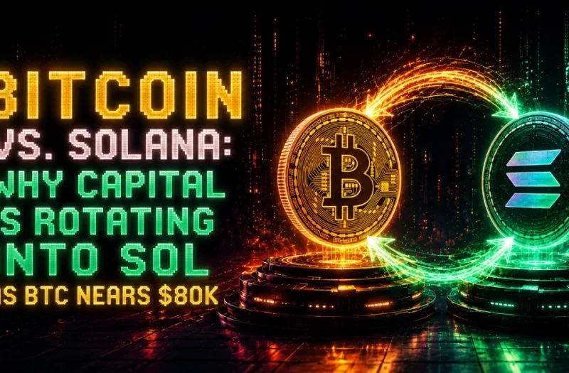 Bitcoin vs. Solana: Why Capital Is Rotating Into SOL as BTC Nears $80K