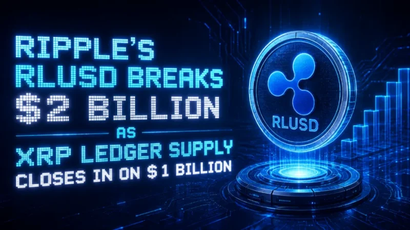 Ripple’s RLUSD Breaks $2 Billion as XRP Ledger Supply Closes In on $1 Billion