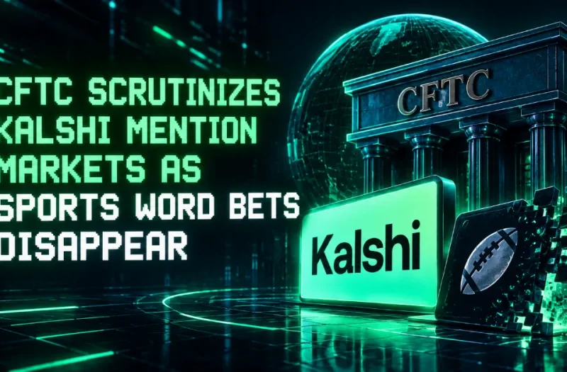 CFTC Scrutinizes Kalshi Mention Markets as Sports Word Bets Disappear