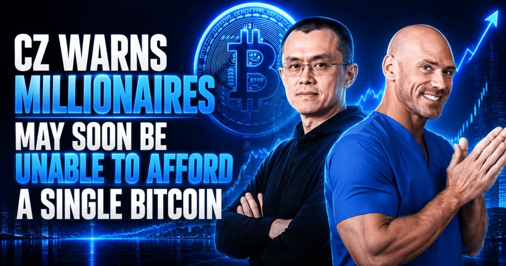 CZ Warns Millionaires May Soon Be Unable to Afford a Single Bitcoin