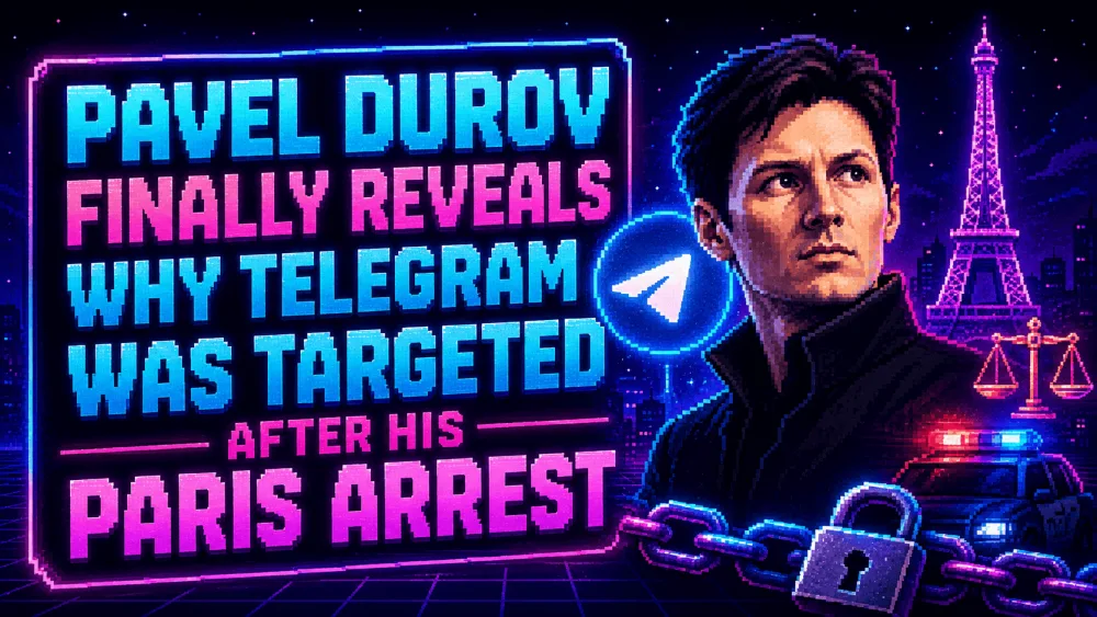 Pavel Durov Finally Reveals Why Telegram Was Targeted After His Paris Arrest