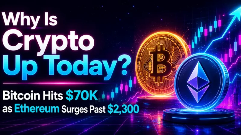 Why Is Crypto Up Today? Bitcoin Hits $71k as Ethereum Surges Past $2,300
