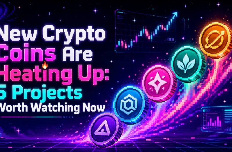 New Crypto Coins Are Heating Up: 5 Projects Worth Watching Now