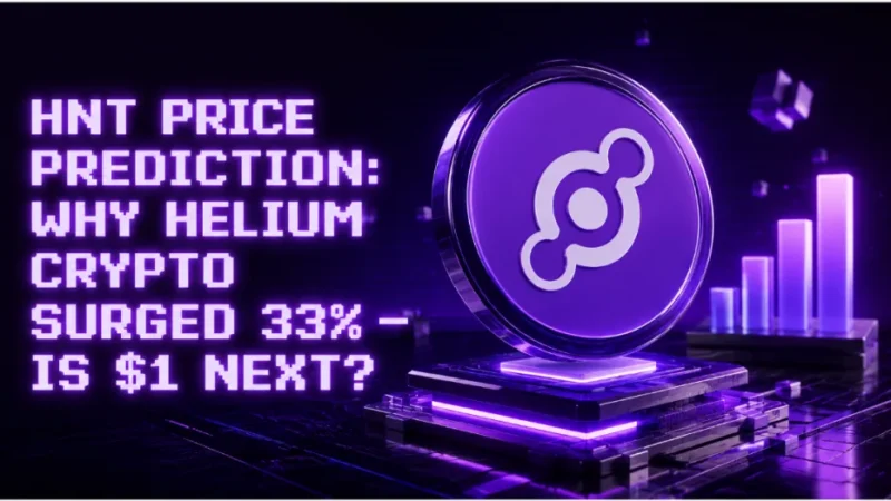 HNT Price Prediction: Why Helium Crypto Surged 33% — Is $1 Next?