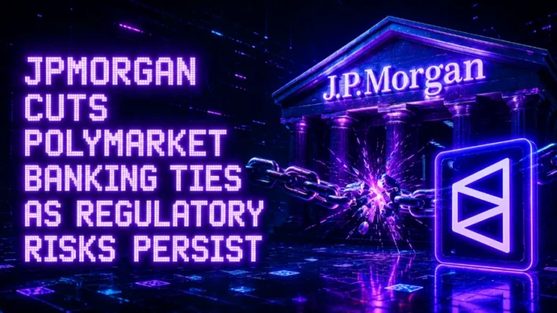 JPMorgan Cuts Polymarket Banking Ties as Regulatory Risks Persist