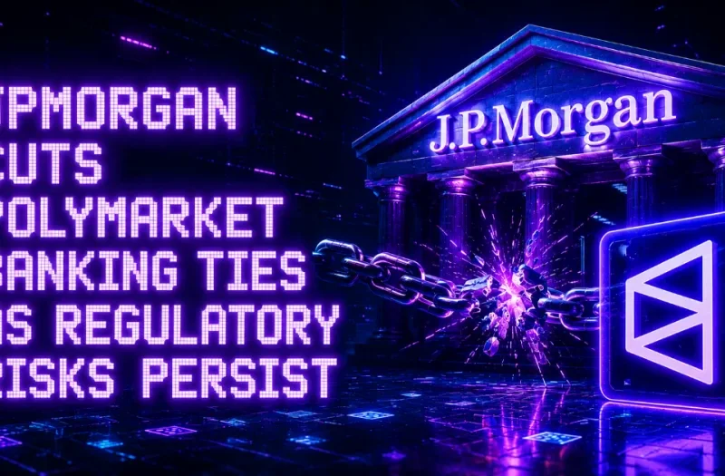 JPMorgan Cuts Polymarket Banking Ties as Regulatory Risks Persist