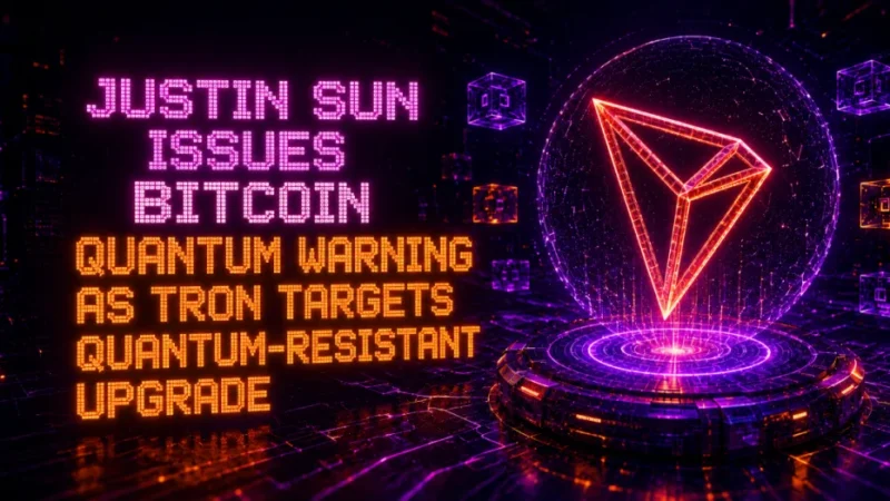 Justin Sun Issues Bitcoin Quantum Warning as TRON Targets Quantum-Resistant Upgrade