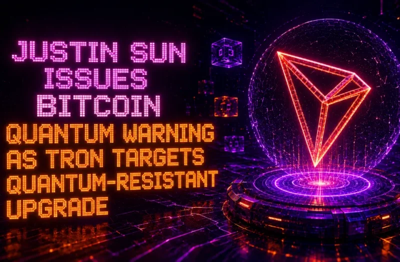 Justin Sun Issues Bitcoin Quantum Warning as TRON Targets Quantum-Resistant Upgrade