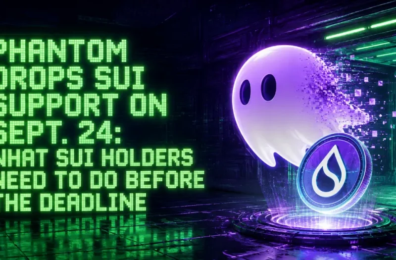 Phantom Drops Sui Support on Sept. 24: What SUI Holders Need to Do Before the Deadline