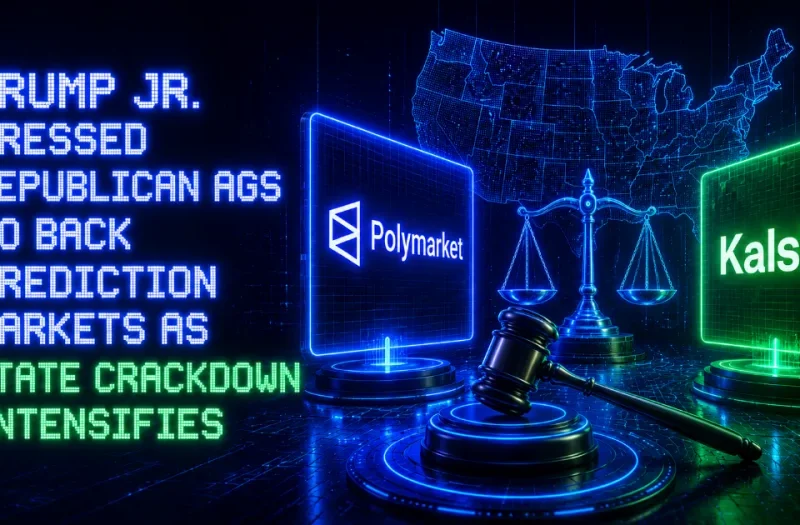 Trump Jr. Pressed Republican AGs to Back Prediction Markets as State Crackdown Intensifies