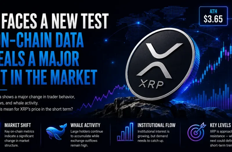 XRP Faces a New Test as On-Chain Data Reveals a Major Shift in the Market