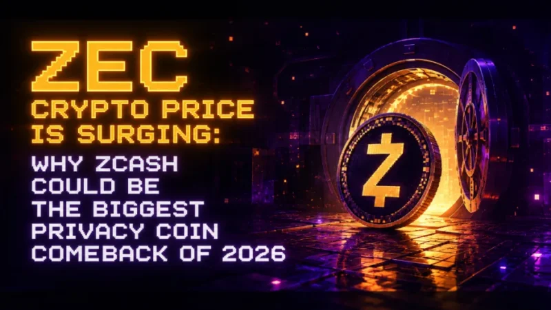 ZEC Crypto Price Is Surging: Why Zcash Could Be the Biggest Privacy Coin Comeback of 2026