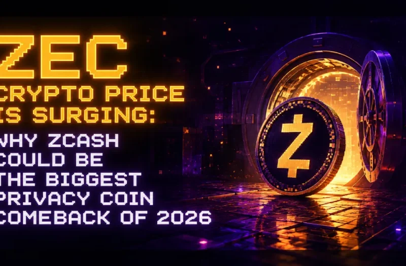 ZEC Crypto Price Is Surging: Why Zcash Could Be the Biggest Privacy Coin Comeback of 2026