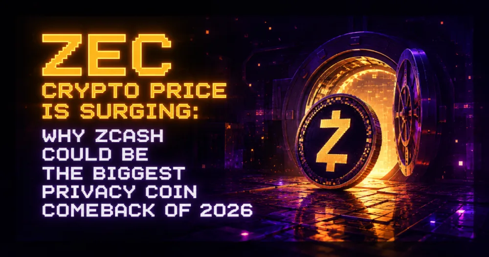ZEC Crypto Price Is Surging: Why Zcash Could Be the Biggest Privacy Coin Comeback of 2026