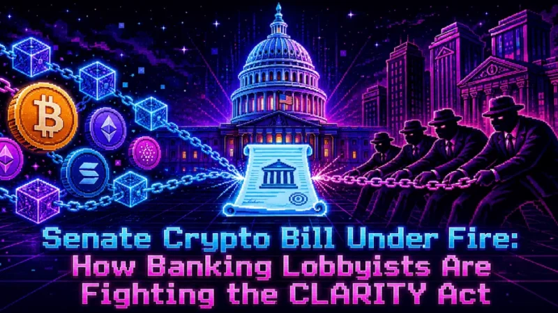 Senate Crypto Bill Under Fire: How Banking Lobbyists Are Fighting the CLARITY Act