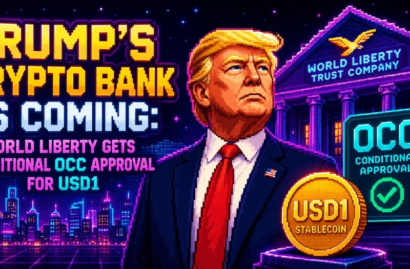 Trump’s Crypto Bank Is Coming: World Liberty Gets Conditional OCC Approval for USD1