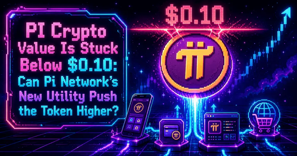 PI Crypto Value Is Stuck Below $0.10: Can Pi Network’s New Utility Push the Token Higher?