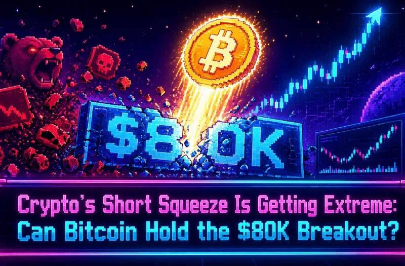 Crypto’s Short Squeeze Is Getting Extreme: Can Bitcoin Hold the $80K Breakout?
