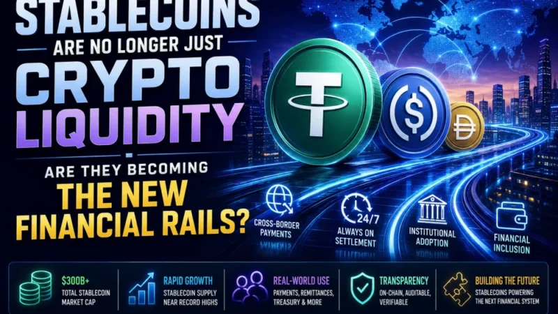 Stablecoins Are No Longer Just Crypto Liquidity — Are They Becoming the New Financial Rails?