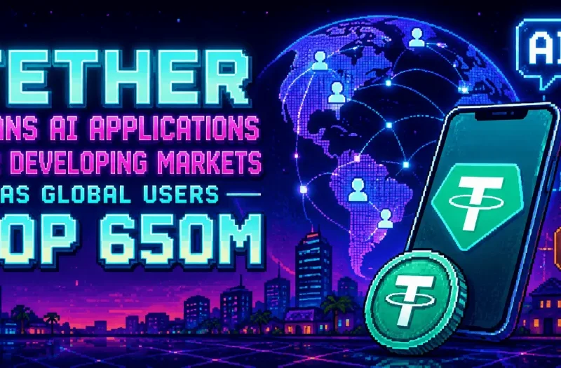 Tether Plans AI Apps for Developing Markets as Global Users Top 650M