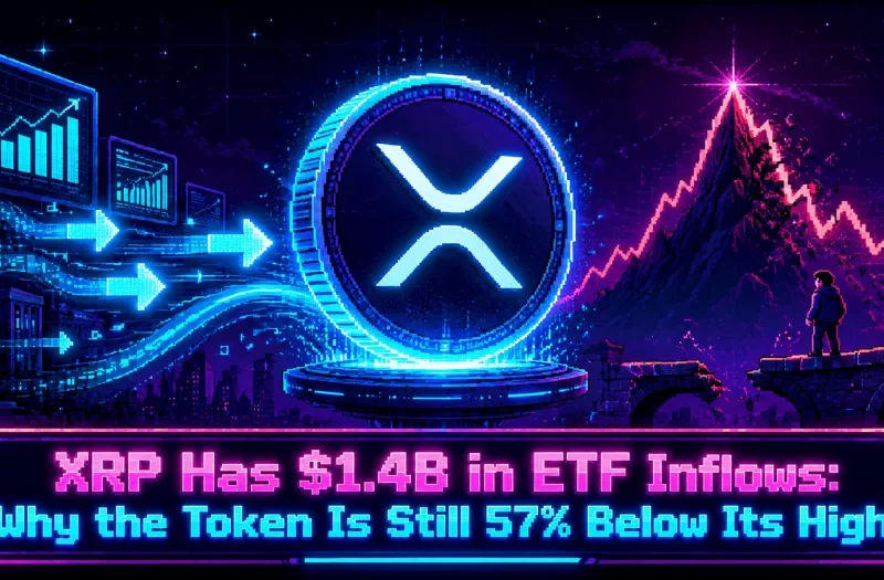 XRP Has $1.4B in ETF Inflows: Why the Token Is Still 57% Below Its High