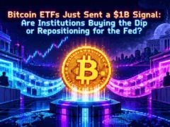 Bitcoin ETFs Just Sent a $1B Signal: Are Institutions Buying the Dip or Repositioning for the Fed?