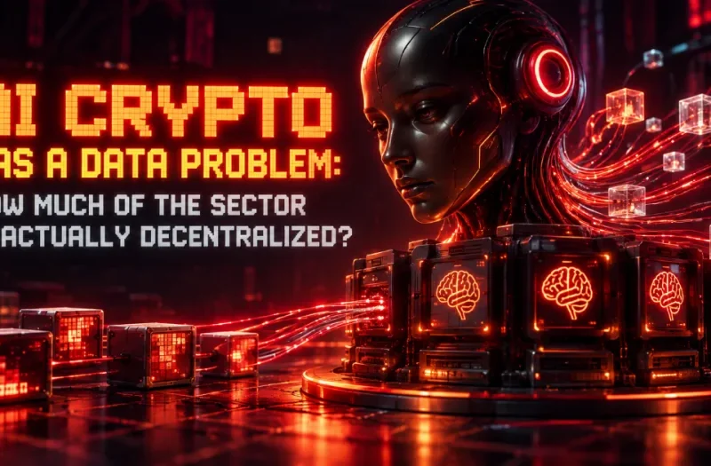 AI Crypto Has a Data Problem: How Much of the Sector Is Actually Decentralized?