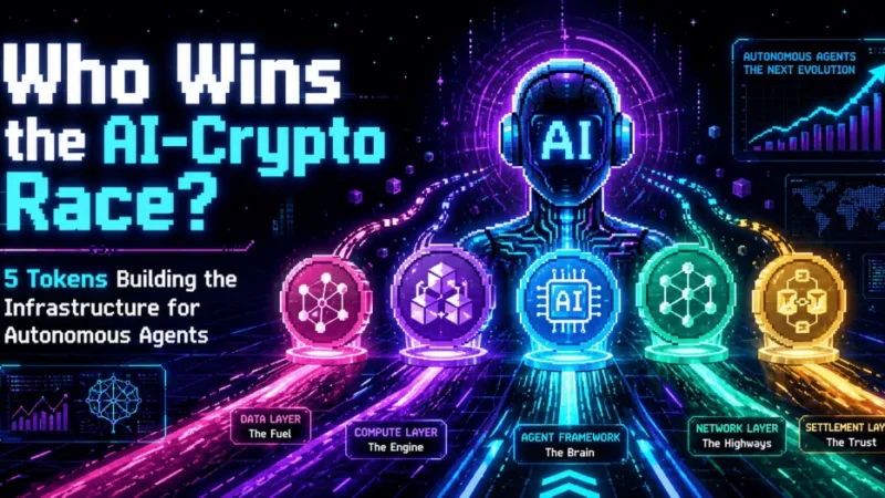 Who Wins the AI-Crypto Race? 5 Tokens Building the Infrastructure for Autonomous Agents