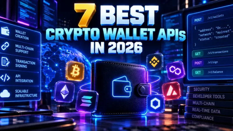 Crypto Wallet API: 7 Best APIs for Building Multi-Chain Wallets in 2026