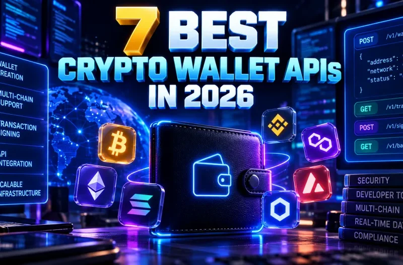 Crypto Wallet API: 7 Best APIs for Building Multi-Chain Wallets in 2026