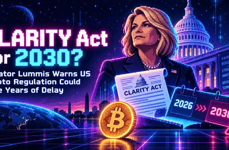 CLARITY Act or 2030? Senator Lummis Warns US Crypto Regulation Could Face Years of Delay