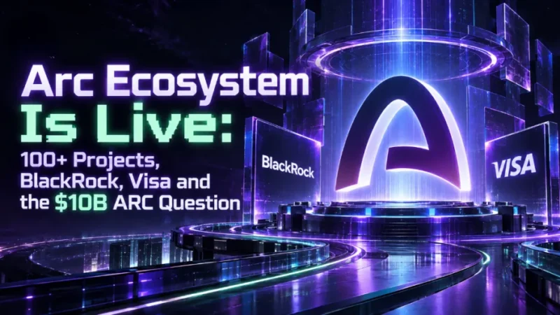 Arc Ecosystem Is Live: 100+ Projects, BlackRock, Visa and the $10B ARC Question