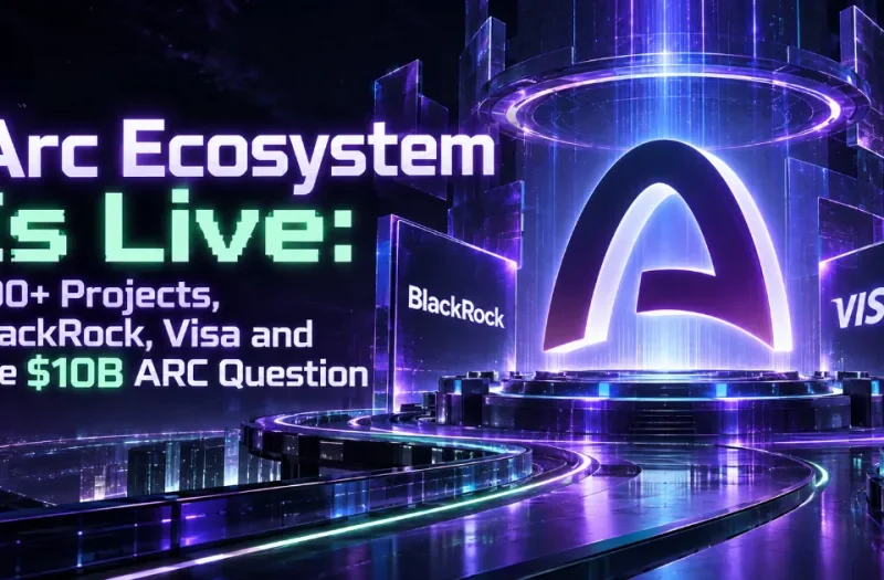 Arc Ecosystem Is Live: 100+ Projects, BlackRock, Visa and the $10B ARC Question