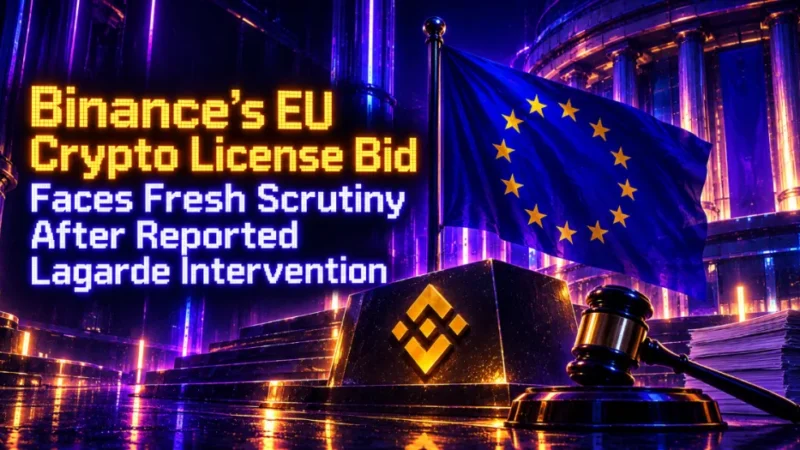Binance’s EU Crypto License Bid Faces Fresh Scrutiny After Reported Lagarde Intervention
