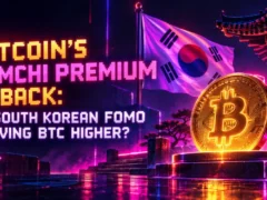 Bitcoin’s Kimchi Premium Is Back: Is South Korean FOMO Driving BTC Higher?