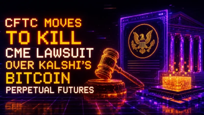 CFTC Moves to Kill CME Lawsuit Over Kalshi’s Bitcoin Perpetual Futures